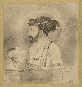 Shah Jahan and His Son by Rembrandt van Rijn
